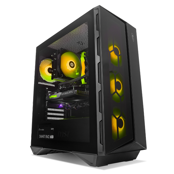 Rapture AMP RTX 4070 Ryzen 5 7500F Gaming PC