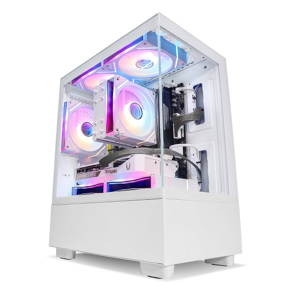 Qubit NEX RTX 5060 Ryzen 5 7400F Gaming PC - WHITE