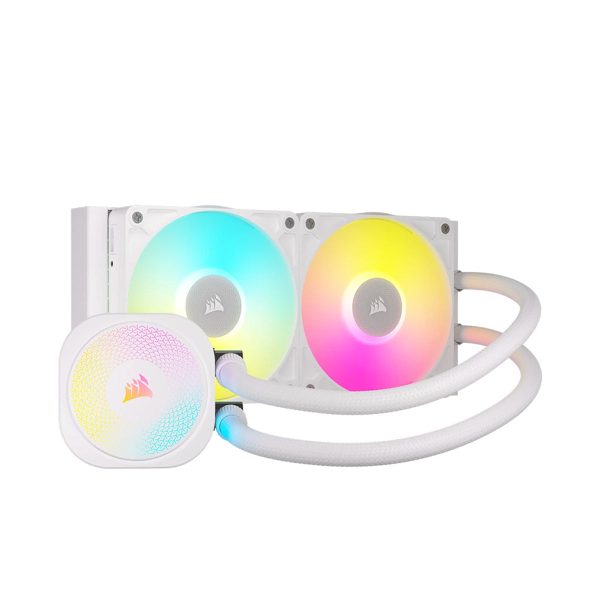 Corsair iCUE LINK TITAN 240 RX RGB White 240mm AIO Liquid CPU Cooler