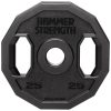 Hammer Strength Urethane 12-Sided Olympic Plates- 25 lbs