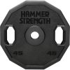 Hammer Strength Urethane 12-Sided Olympic Plates- 45 lbs