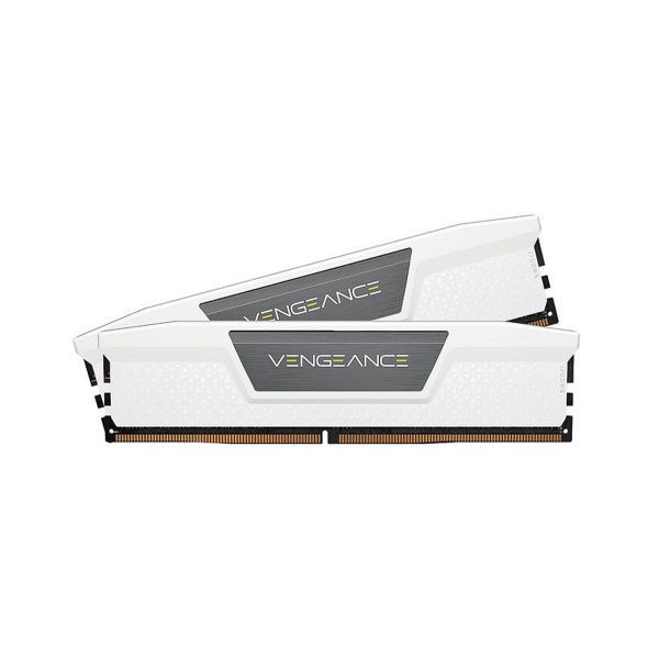 Corsair Vengeance 32GB (2X16GB) DDR5-6000 CL36 Memory - White (CMK32GX5M2E6000Z36W)