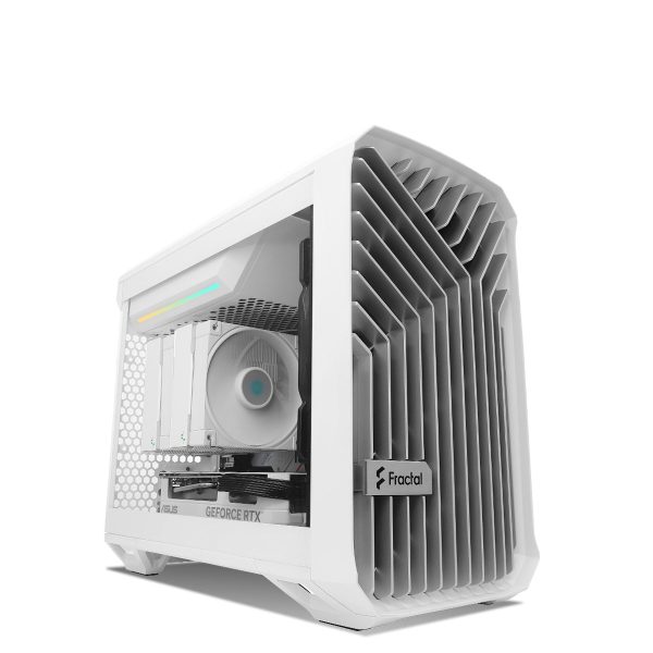 Mach Five AMP RTX 5070 Ryzen 5 7400F Gaming PC - WHITE