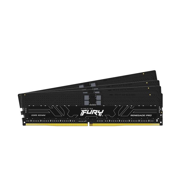Kingston FURY Renegade Pro 128GB (4x32GB) DDR5-6000 CL32 ECC Registered Memory (KF560R32RBEK4-128)