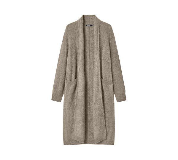 EVERAU® Yak Wool Cashmere Blend Knitwear Long Cardigan Grumo