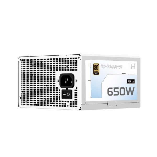 Thermalright TR-KG650 650W 80 Plus Gold Full Modular ATX 3.1 Power Supply - White