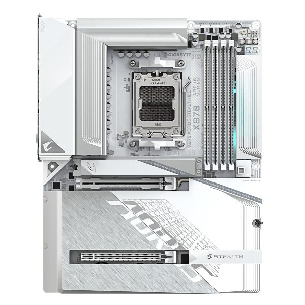 Gigabyte X870 AORUS STEALTH ICE Motherboard