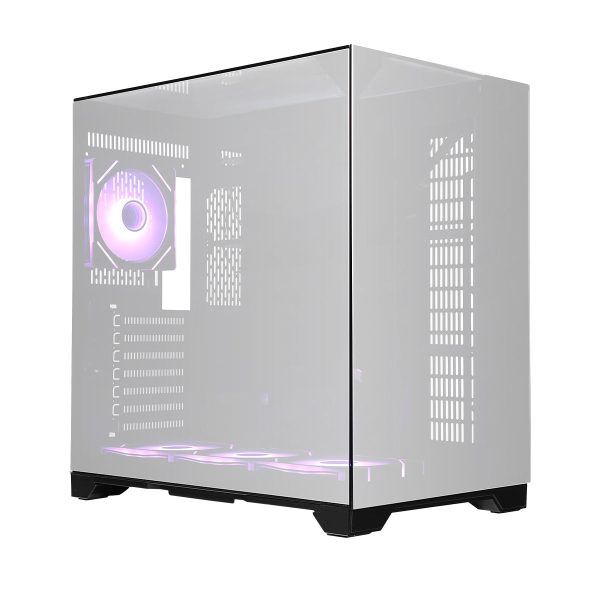 CL Lucent S3 USB Type-C Mid Tower Case - Black Mirror