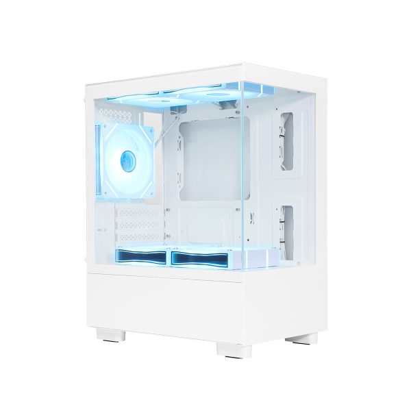 CL Constellation Mini mATX Tower Case - White