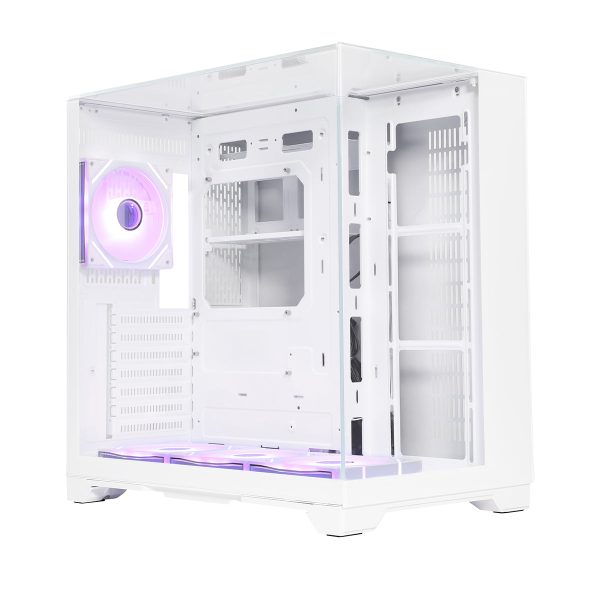 CL Lucent S3 USB Type-C Mid Tower Case - White