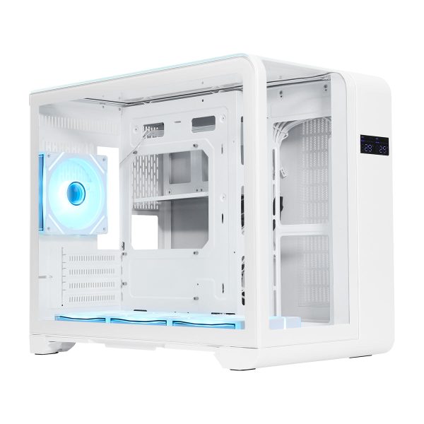 CL Summit Compact USB Type-C mATX Case - White