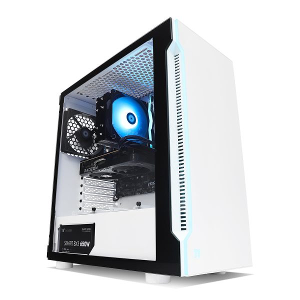 Stealth SWIFT GO RX 6600 Ryzen 5 5500 Gaming PC - Light