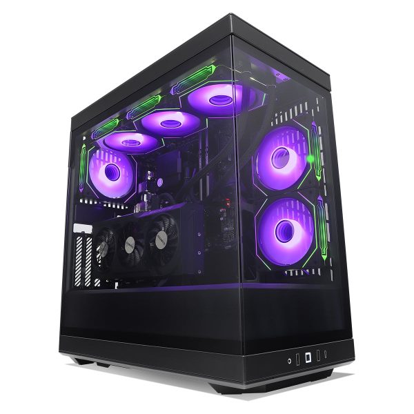 Empyreal SWIFT RTX 4070 Core i5-14400F Gaming PC - Black