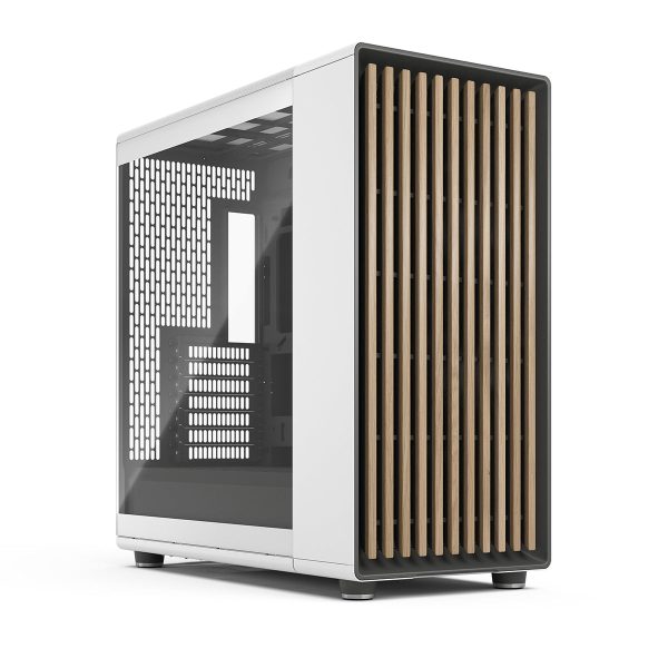 Fractal Design North XL RC Full Tower Case - Chalk White TG Clear