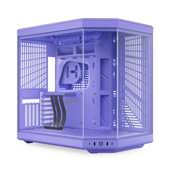 Hyte Y70 Tempered Glass Full Tower Case - Taro Milk