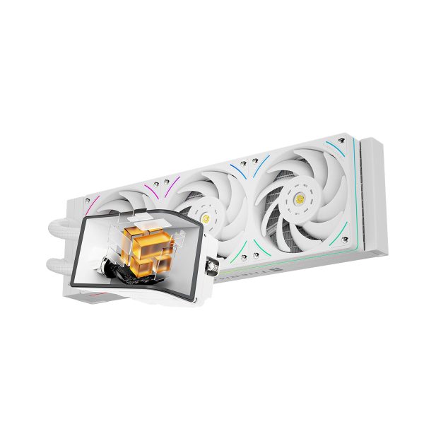 Thermalright Wonder Vision 360 UB ARGB 360mm LCD AIO Liquid CPU Cooler - White