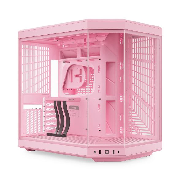 Hyte Y70 Tempered Glass Full Tower Case - Strawberry Milk