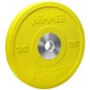 Hammer Strength Premium Rubber Color Bumper - 35 lbs. yellow