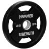 Hammer Strength Urethane Round Olympic Plates - 25 lbs.