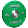 Hammer Strength Urethane Color Bumpers - 25 lbs, green