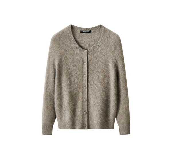 EVERAU® Yak Wool Cashmere Blend Knitwear Cardigan Morra