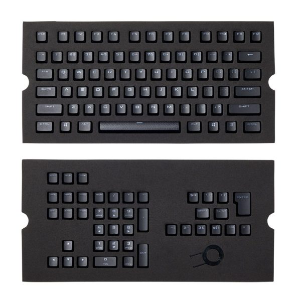 Corsair PBT Double Shot Keycaps - Black