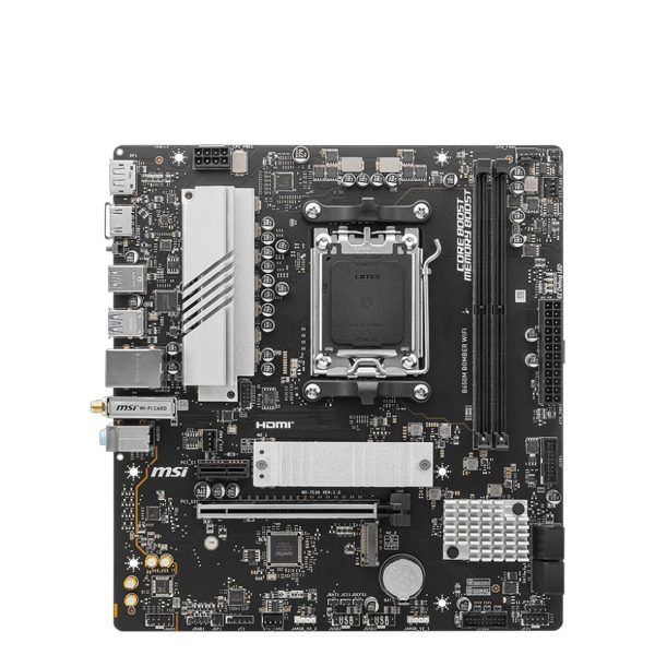 MSI B650M BOMBER WIFI mATX Motherboard