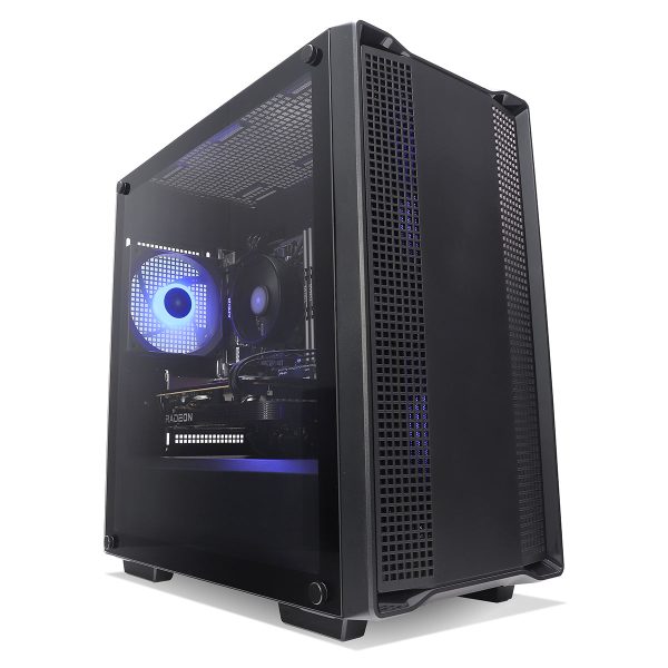 Stealth SWIFT GO RX 6600 Ryzen 5 5500 Gaming PC - Dark