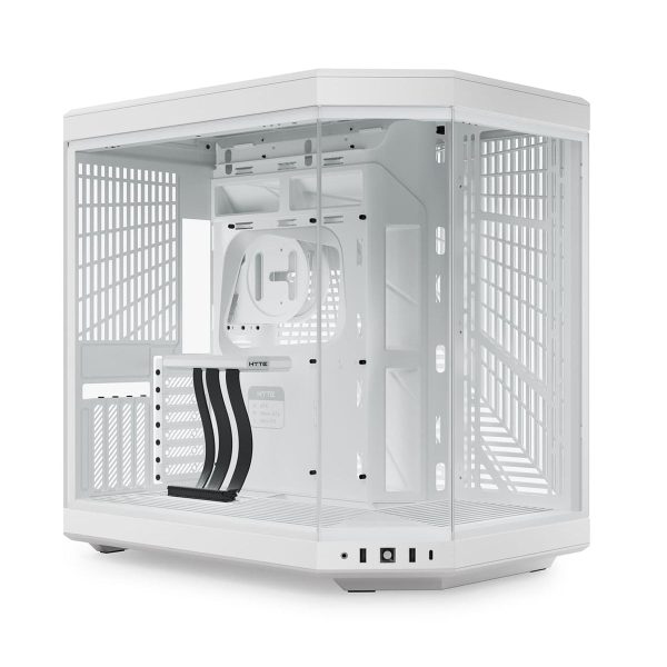 Hyte Y70 Tempered Glass Full Tower Case - Snow White