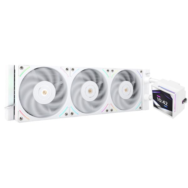 Thermalright Hyper Vision 360 UB ARGB White 360mm LCD AIO CPU Liquid Cooler