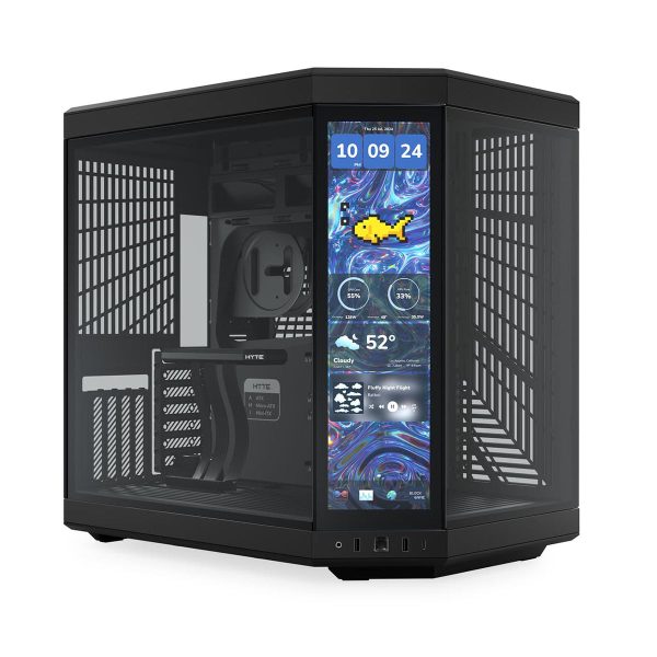 Hyte Y70 Touch Infinite Full Tower Case - Pitch Black