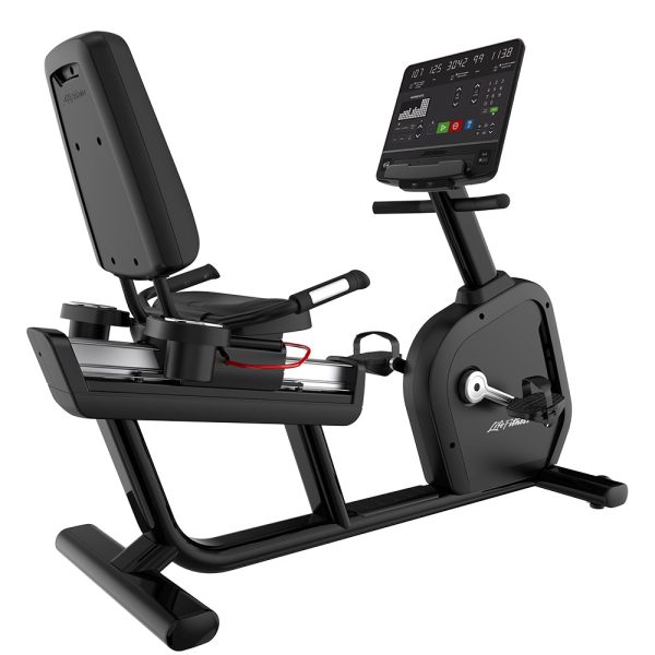 Life Fitness Club Series+ Recumbent Bike, Black with SL Console
