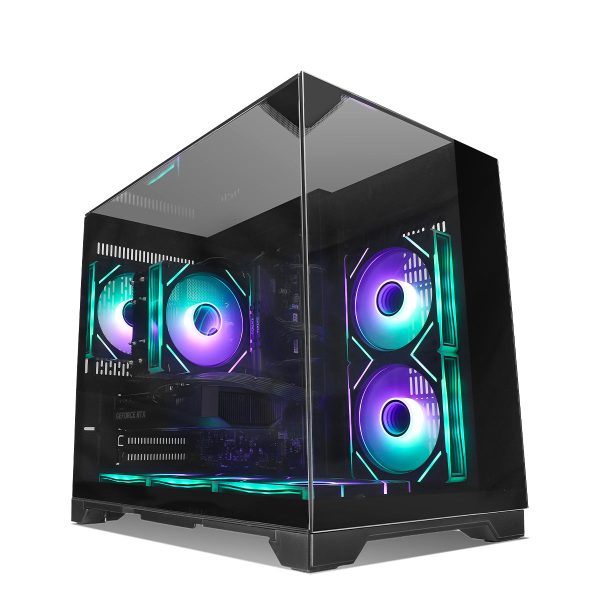 Positron ENCORE V2 RTX 5060 Ti 16GB Core i5-14400F Gaming PC - BLACK