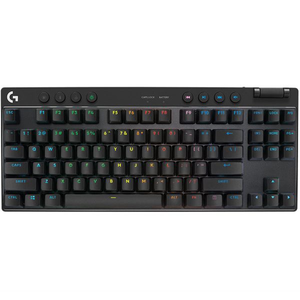 Logitech G Pro X TKL Lightspeed Gaming Keyboard - Black