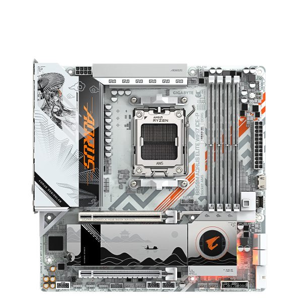 Gigabyte B850M AORUS ELITE WIFI7 ICE-P mATX Motherboard