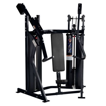 Hammer Strength MTS Incline Press - black frame, black upholstery