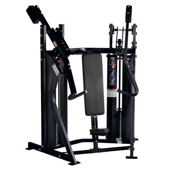 Hammer Strength MTS Incline Press - black frame, black upholstery